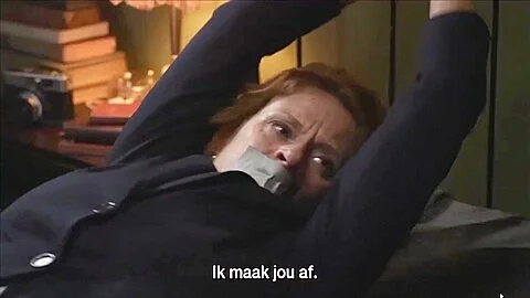 Female Policeofficer Bound And Gagged On The Bed
