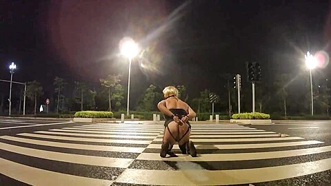 Self Bondage Slut Enema 1