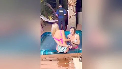 Noughty Girls Handcuffed